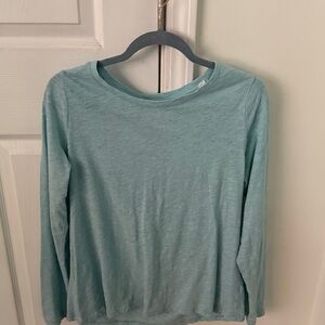 Light Blue Long Sleeve Top